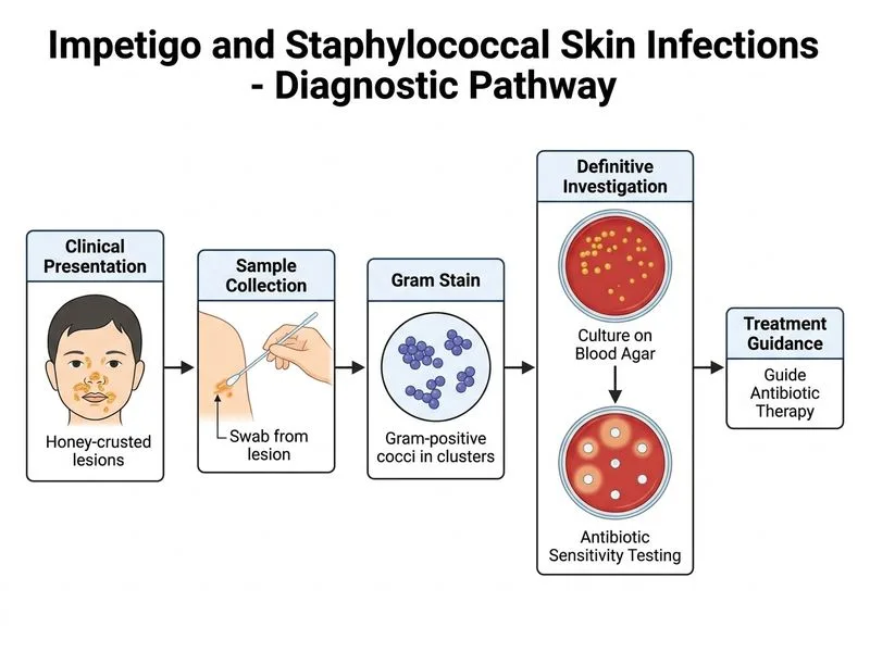 Impetigo and Staphylococcal Skin Infections diagram