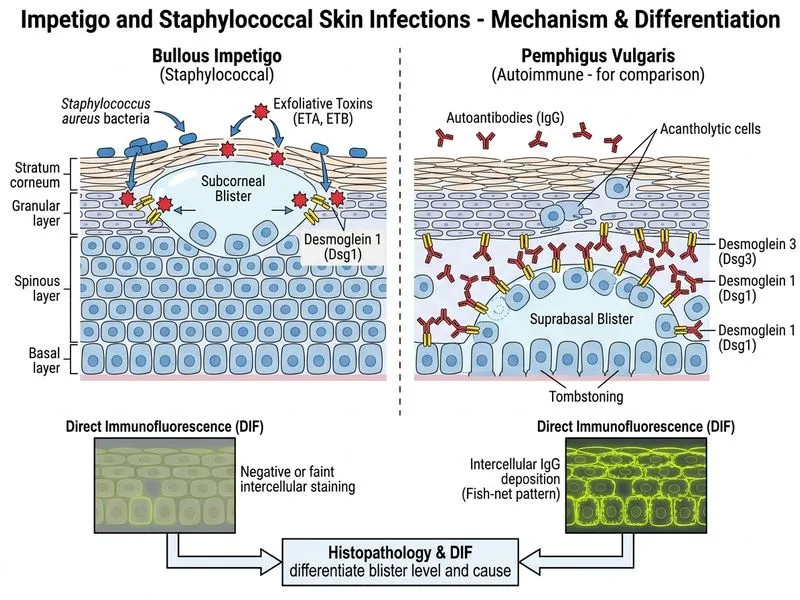 Impetigo and Staphylococcal Skin Infections diagram