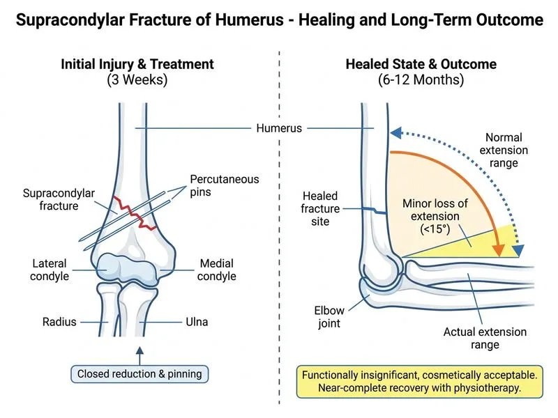 Supracondylar Fracture of Humerus diagram