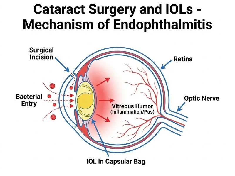 Cataract Surgery and IOLs diagram