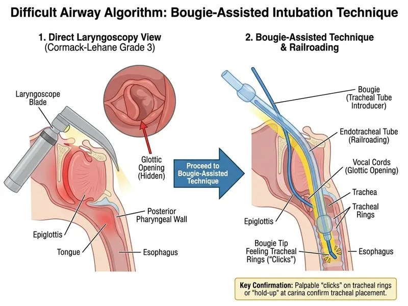 Difficult Airway Algorithm diagram