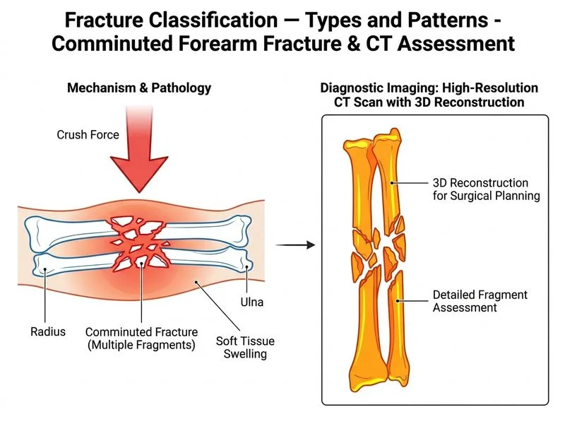 Fracture Classification — Types and Patterns diagram