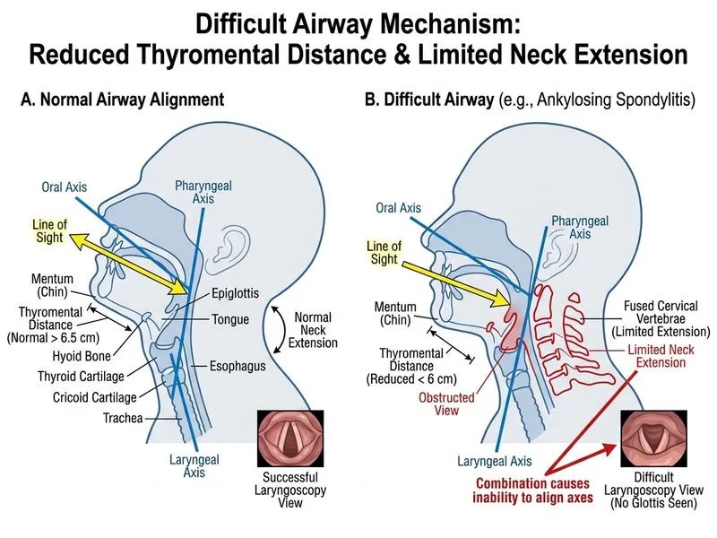 Difficult Airway Algorithm diagram